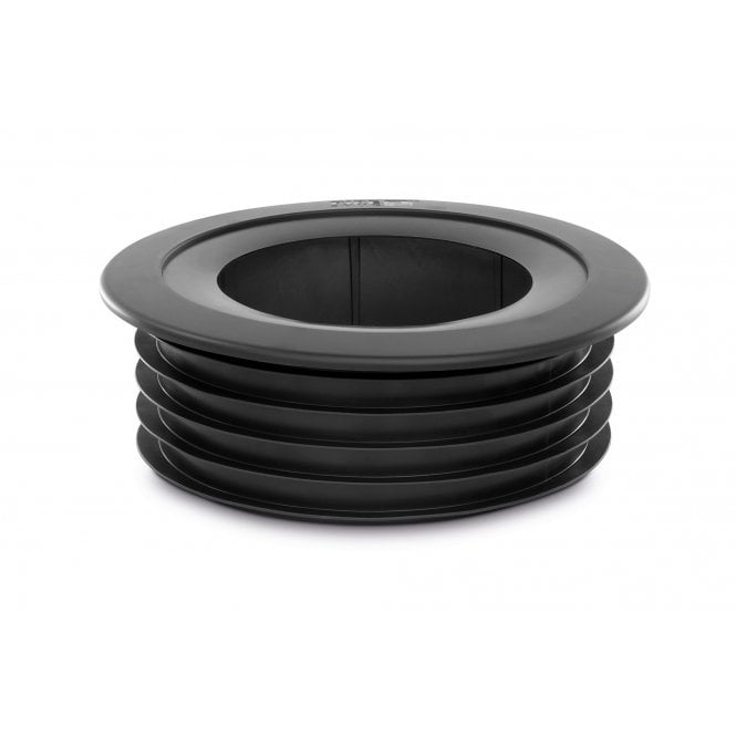 Talon PipeSnug Easy Fit Collar & Seal for 110mm Soil Pipe BLACK - Single