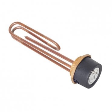 14" Copper Immersion Heater & Thermostat