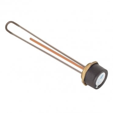 18" Incoloy Immersion Heater & Thermostat