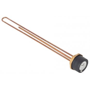 23" Copper Immersion Heater & Thermostat