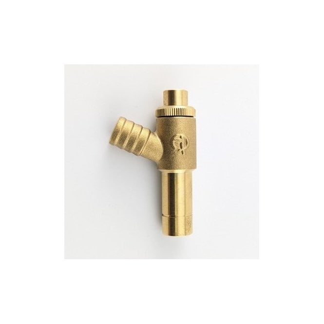 Tesla UK T DOC 15mm Long Tail Drain Off Cock (Single)