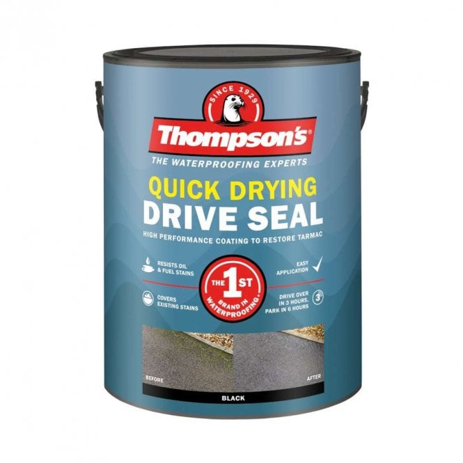 Thompsons 5Litre Quick Drying Drive Seal Black
