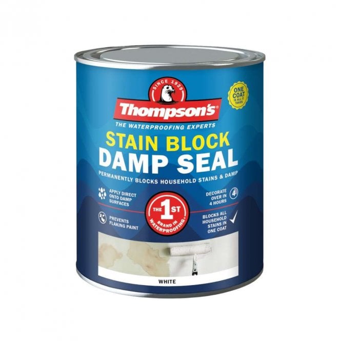 Thompsons 750ml Damp Seal Stain Blocking Paint White