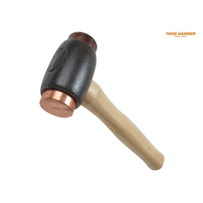 Thor 214 Copper/Rawhide Hammer Size 3 (44mm) 1600g