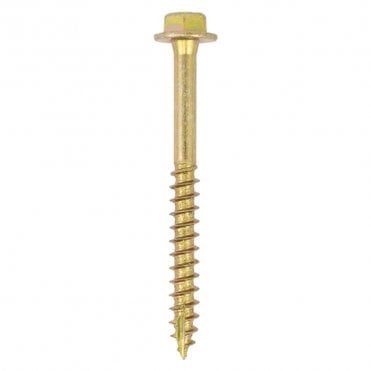 Advanced Coach Hex Flange Head Screws - Yellow