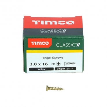 Classic Multi-Purpose Hinge Screws (200pc)