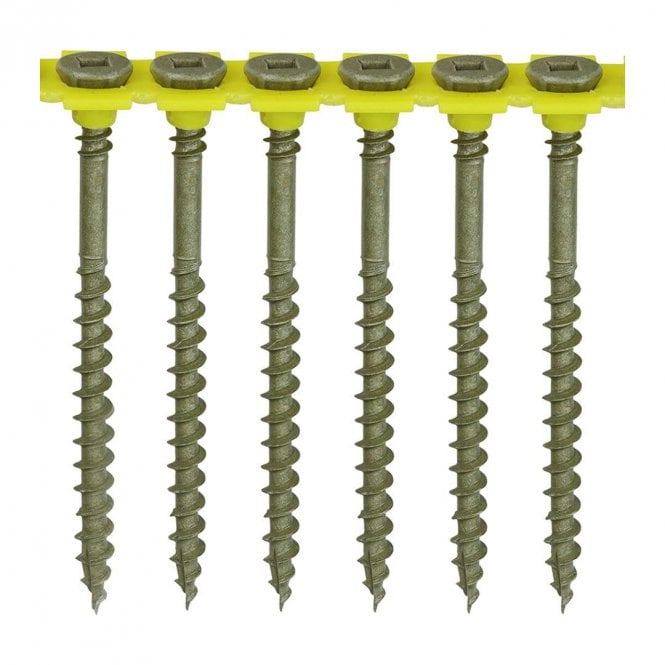Timco Collated C2 Deck-Fix Decking Screws - 4.5 x 65 (500pc)