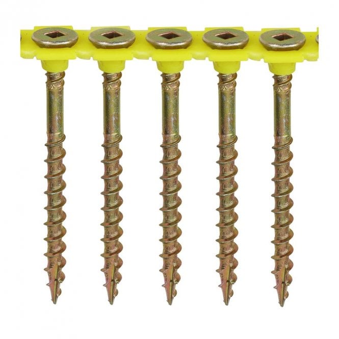 Timco Collated Flooring Screw SQ ZYP (1000pc)