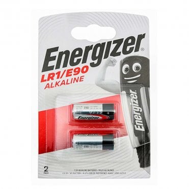 Energizer Alkaline LR1/E90 Batteries - Pack of 2