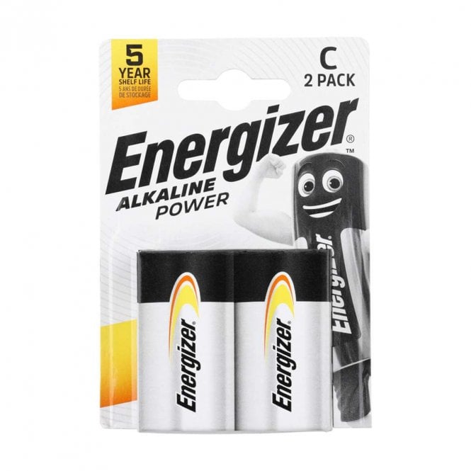 Timco Energizer Alkaline Power C E93 Batteries - Pack of 2