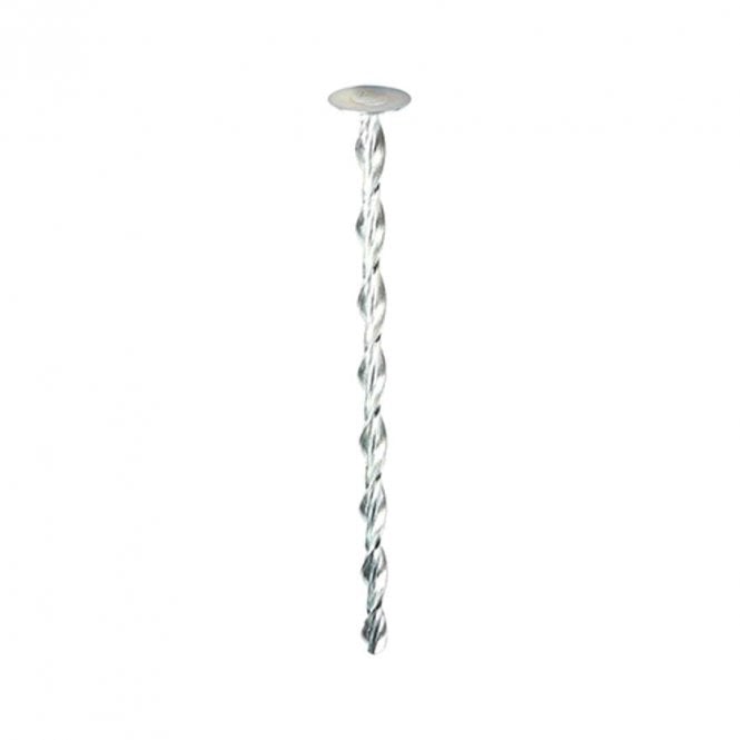 Timco Helical Flat Roof Fixing Zinc (25pc)