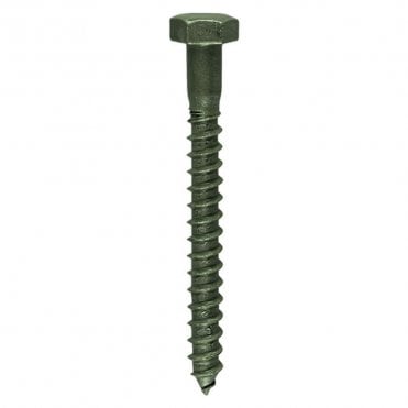 Hex Head Coach Screws DIN 571 (10pc)
