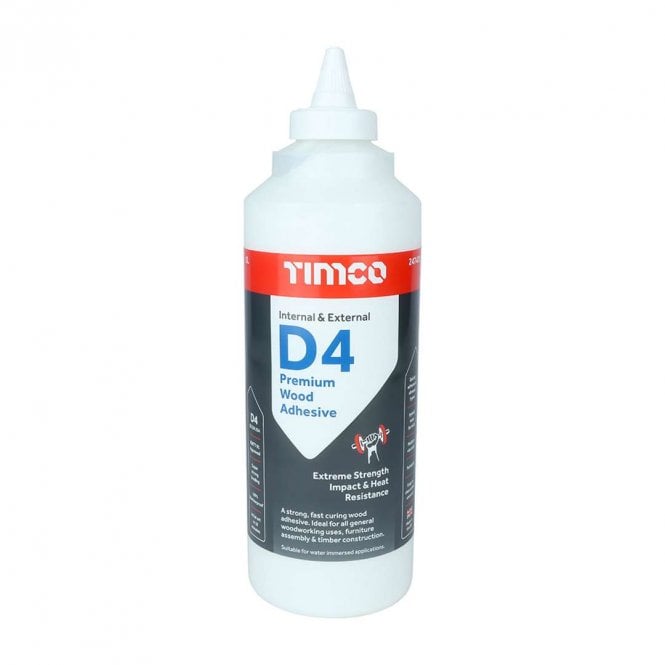 Timco Internal & External D4 Premium Wood Adhesive