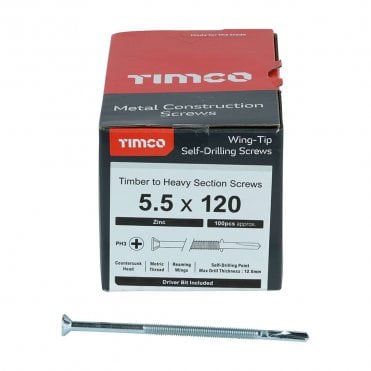 WingTip Self-Drilling Exterior Screws