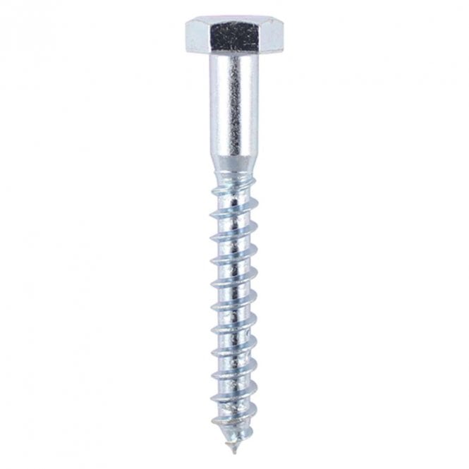 Timco Zinc Hex Head Coach Screws DIN 599