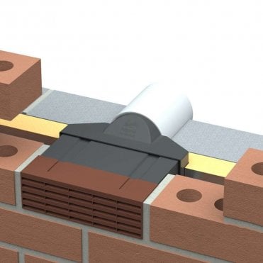 100 x 330mm Brown Adapt-Air Single AirBrick