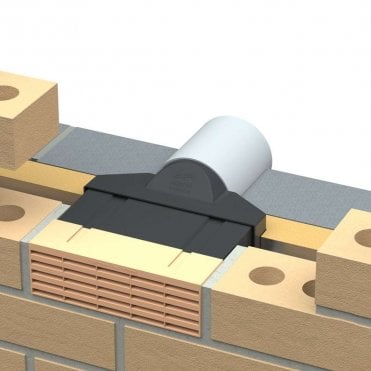 100 x 330mm Buff Adapt-Air Single AirBrick
