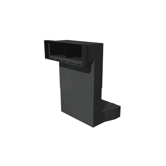 Timloc 5 Brick Course Telescopic Adjustable Underfloor Cavity Vent