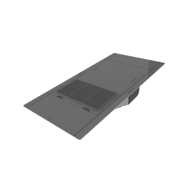 Black Slate Vent Inline