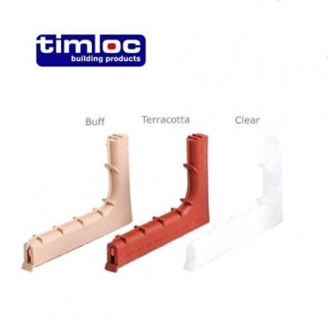 Buff/Terracotta/Clear INVISIWEEP Tunnel Weep Vent Box of 50