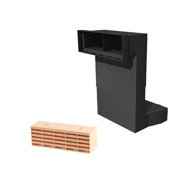 Timloc Telescopic Adjustable Underfloor Cavity with Airbrick Buff