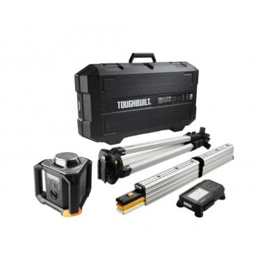 360 Degree Rotary Laser Level Kit with Rolling Laser Receiver