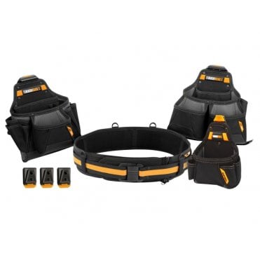 4-Piece Contractor Tool Belt Set