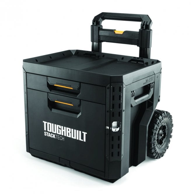 ToughBuilt StackTech 2-Drawer Rolling Locking Box