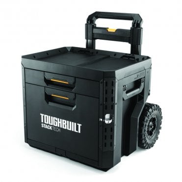 StackTech 2-Drawer Rolling Locking Box