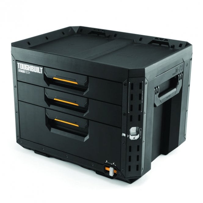 ToughBuilt StackTech 3-Drawer Locking Box