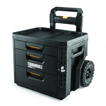 StackTech 3-Drawer Rolling Locking Box