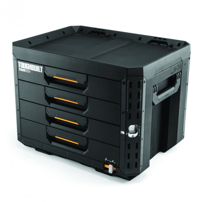 ToughBuilt StackTech 4-Drawer Locking Box
