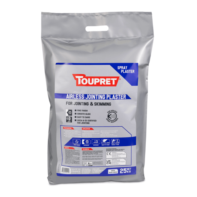 Toupret 25kg Airless Jointing Plaster