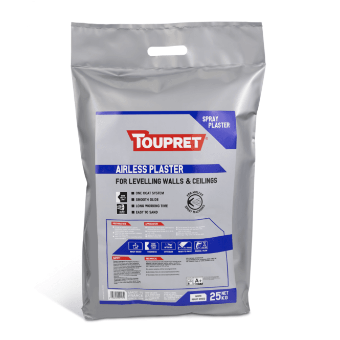 Toupret 25kg Airless Plaster