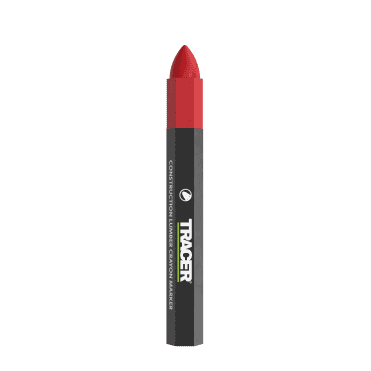ACM2 Red Construction Lumber Crayon Marker 12 Pack
