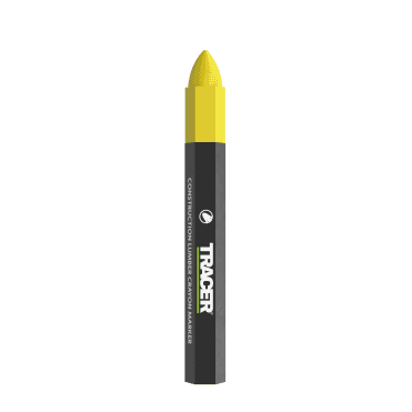 ACM3 Yellow Construction Lumber Crayon Marker 12 Pack