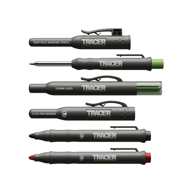 Tracer AMK4 DH Pencil ALH1 Lead Set & 2 CF Marker Kit with Holster