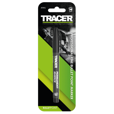 APM1 Black Permanent Construction Marker