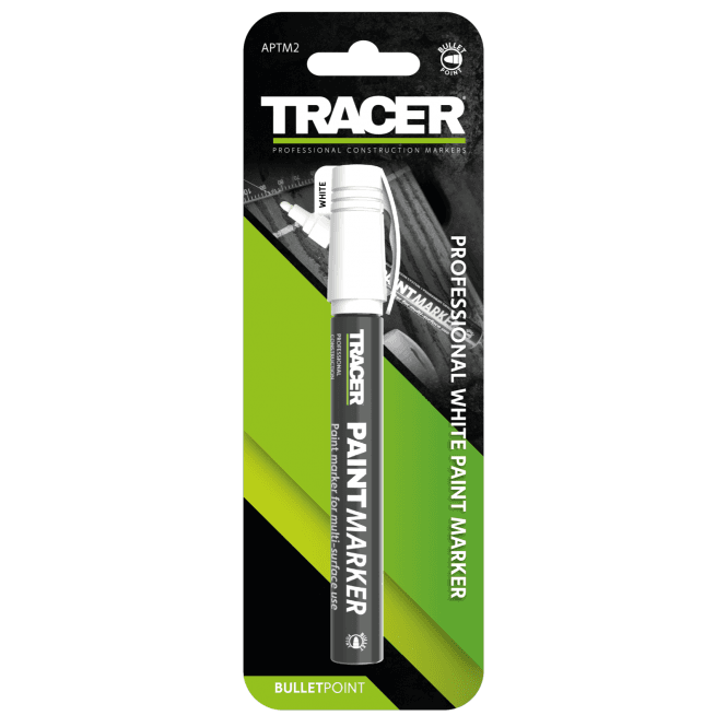 Tracer APTM2 White Professional Paint Pen Marker
