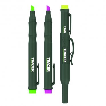 Highlighter Markers with Site Holsters - Pack of 3