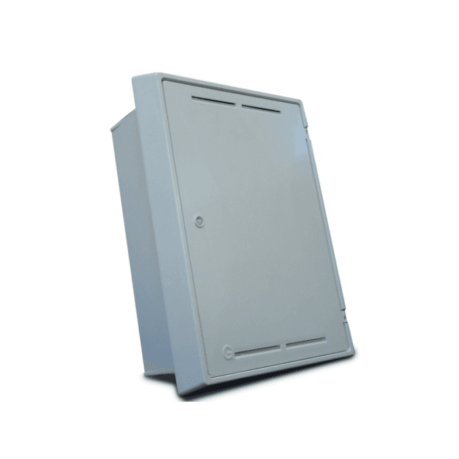 Tricel Recessed Gas Meter Box 595mm x 409mm x 210mm