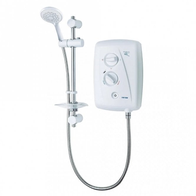 Triton T80Z 10.5kW Fast Fit Electric Shower - WHITE