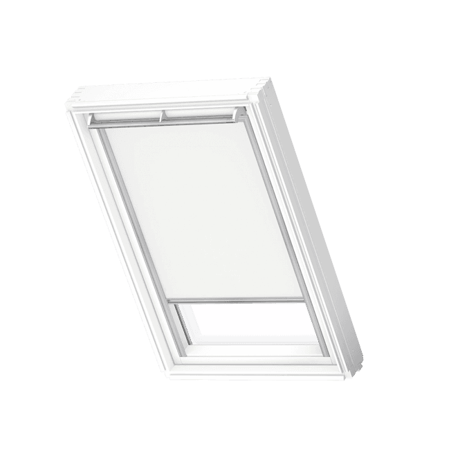VELUX White Manual Blackout Blind, Aluminium Channels
