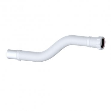 1 1/2" (40mm) Flexible Waste Connector Compression x Plain Spigot 500mm - WFLEX02