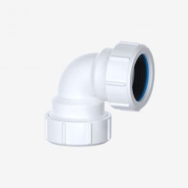 1 1/4" 90° Bend Compression Waste Connector