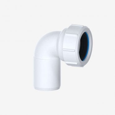 1 1/4" 90° Bend Compression x Plain End Waste Connector
