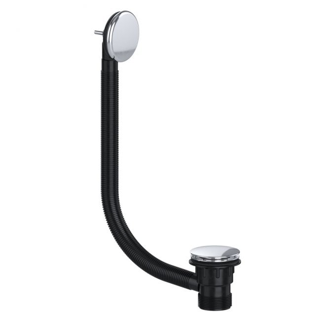 Viva Sanitary Chrome Luxury Clicker Combination Bath Waste with Overflow - CWB02