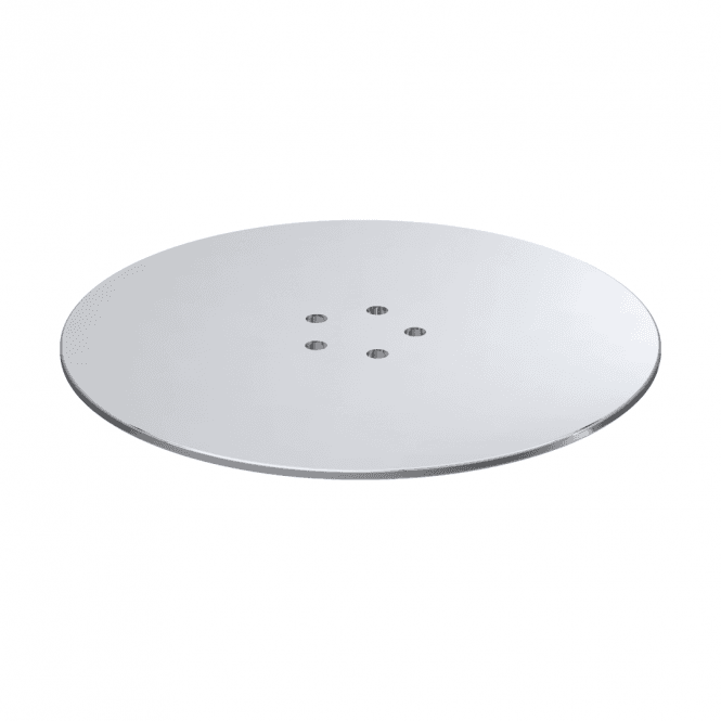 Viva Sanitary Chrome Metal Shower Trap Domed Top for WTSH90