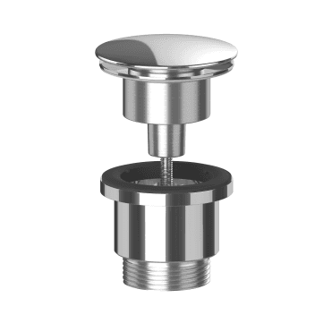 Chrome Universal Clicker Basin Waste - BWUNI/GC