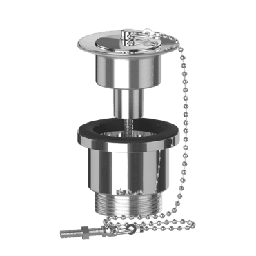 Chrome Universal Plug & Chain Basin Waste - BWUNI/CP